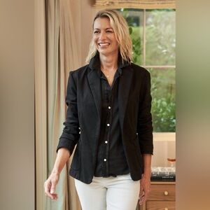 Frank & Eileen Dublin Blazer, black, size small